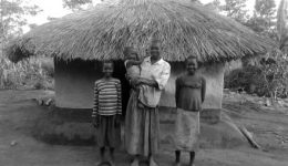 grace & family uganda bw